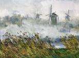 オランダの景色絵画